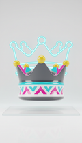 Cartoon Motif Street Crown Cap
