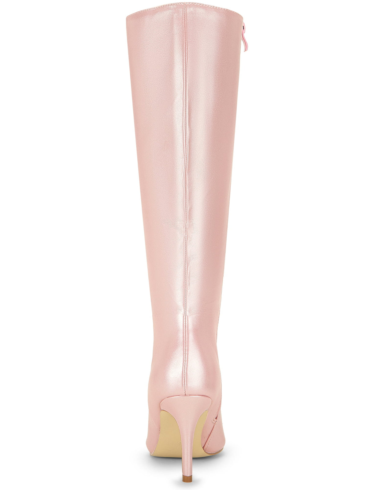 Concrete Knee-High Boots — Pointed-Toe