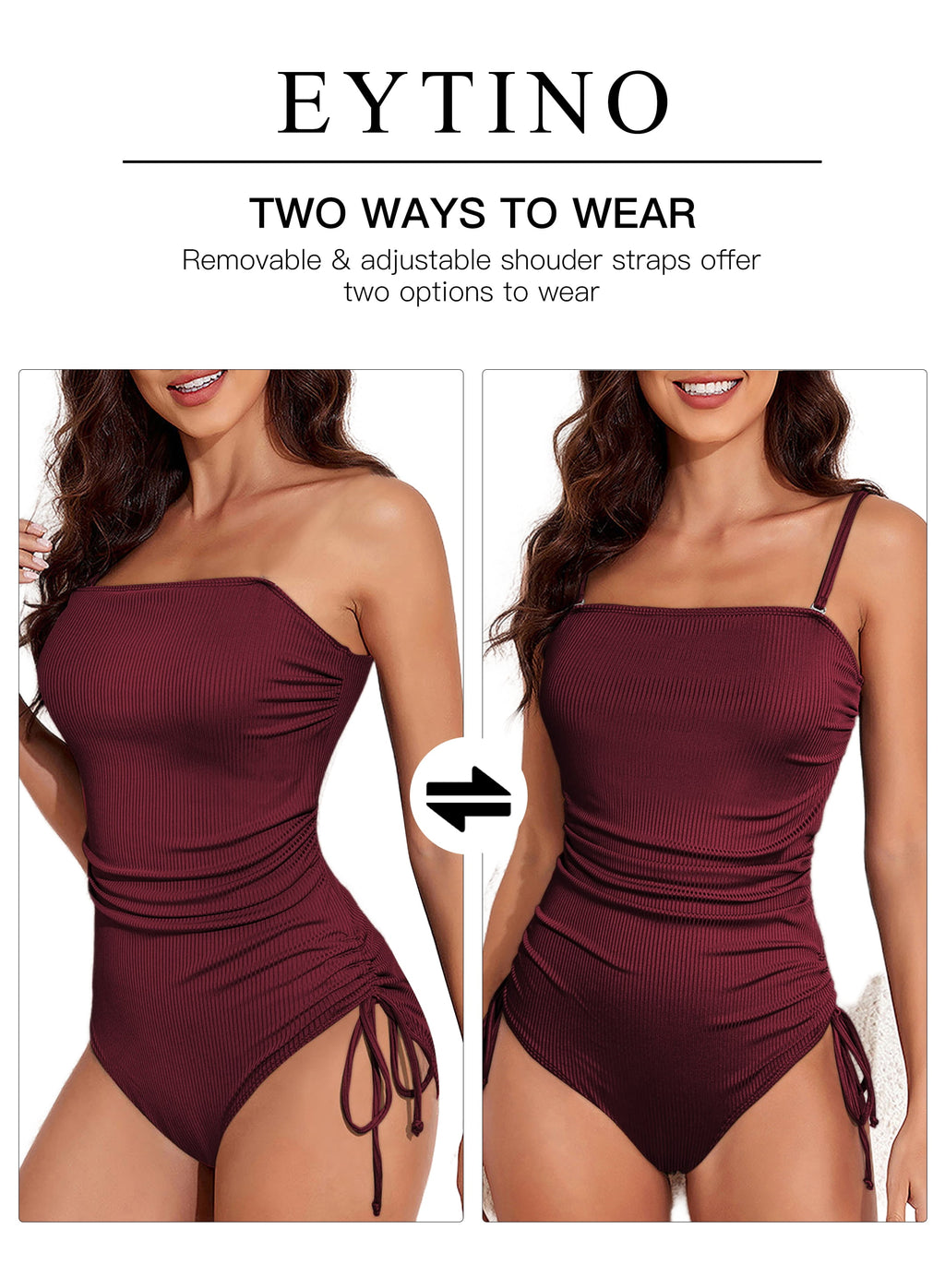 Ribbed Tie-Side One Piece