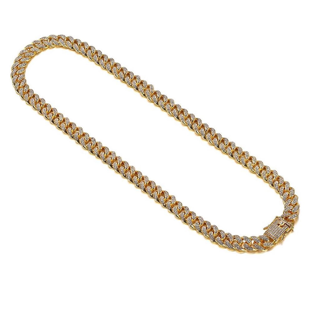 Brilliance Cuban Link Chain — Iced Out