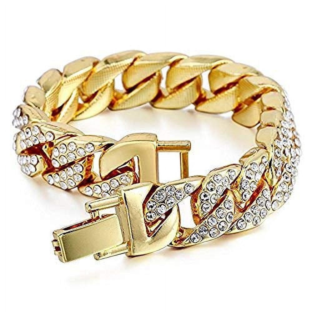 Big Starz Iced Cuban Watch, Bracelet & Necklace Set