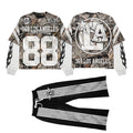 Street Issue Woodland Camo Streetwear Graphic Layered Tee — Men's
