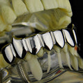 Big Starz Fang Grillz — Silver-Tone, Bottom Set