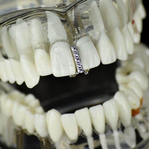 Fangs CZ Bottom Grillz