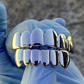 Fronts Sterling Silver Bottom Grillz