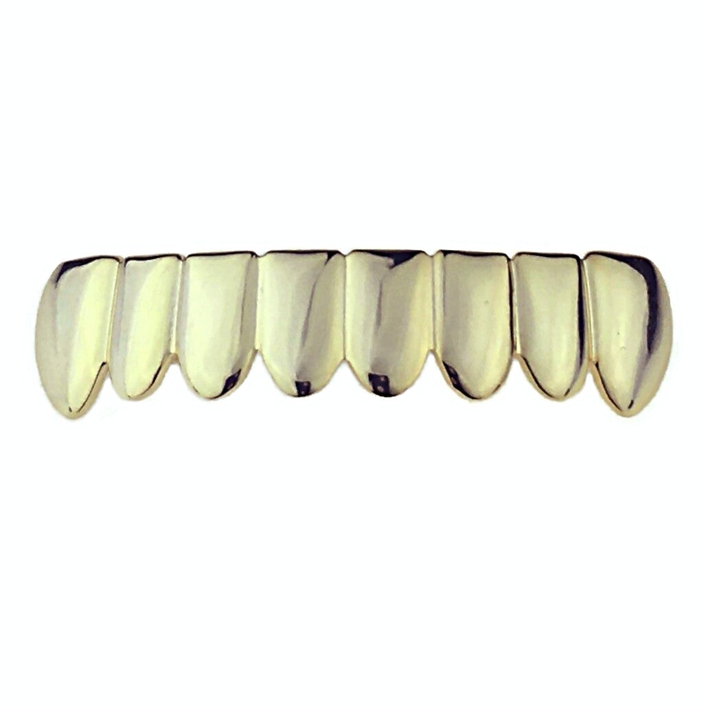 Top Row 14K Gold-Plated Bottom Grillz