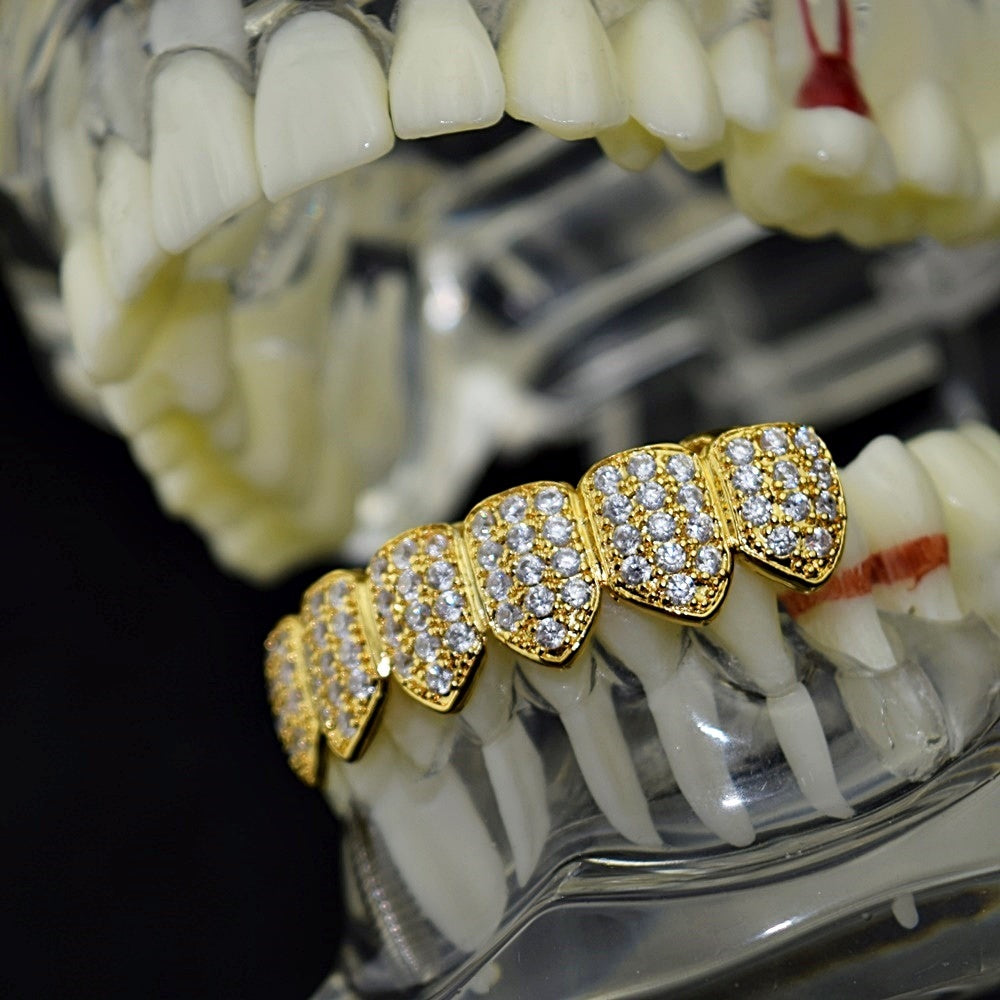 Rose 18K Gold-Plated Bottom Grillz