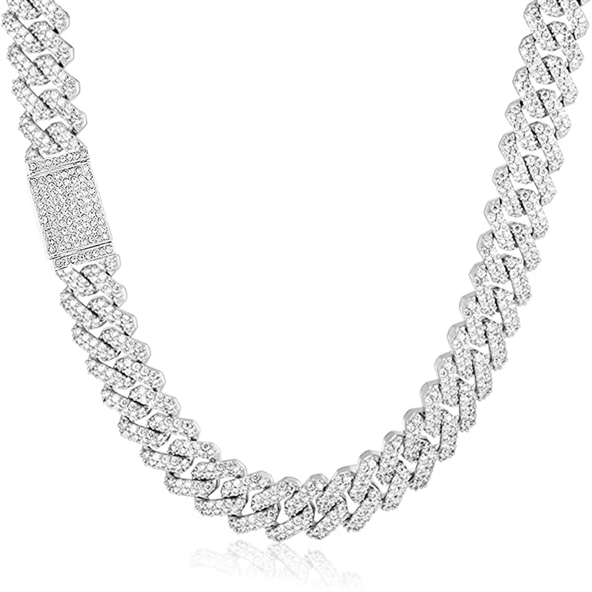Big Starz 13mm Prong Cuban Chain — Iced