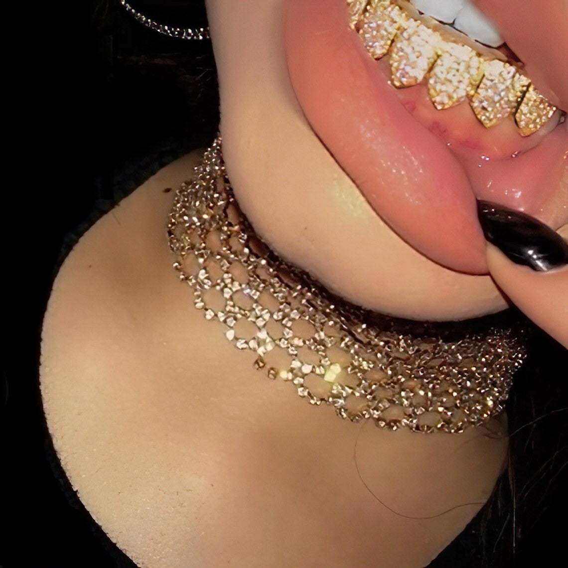 Rose 18K Gold-Plated Bottom Grillz