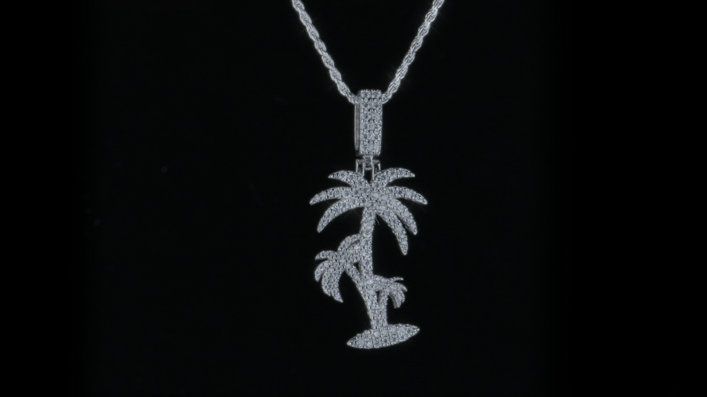Charm Moissanite Pendant