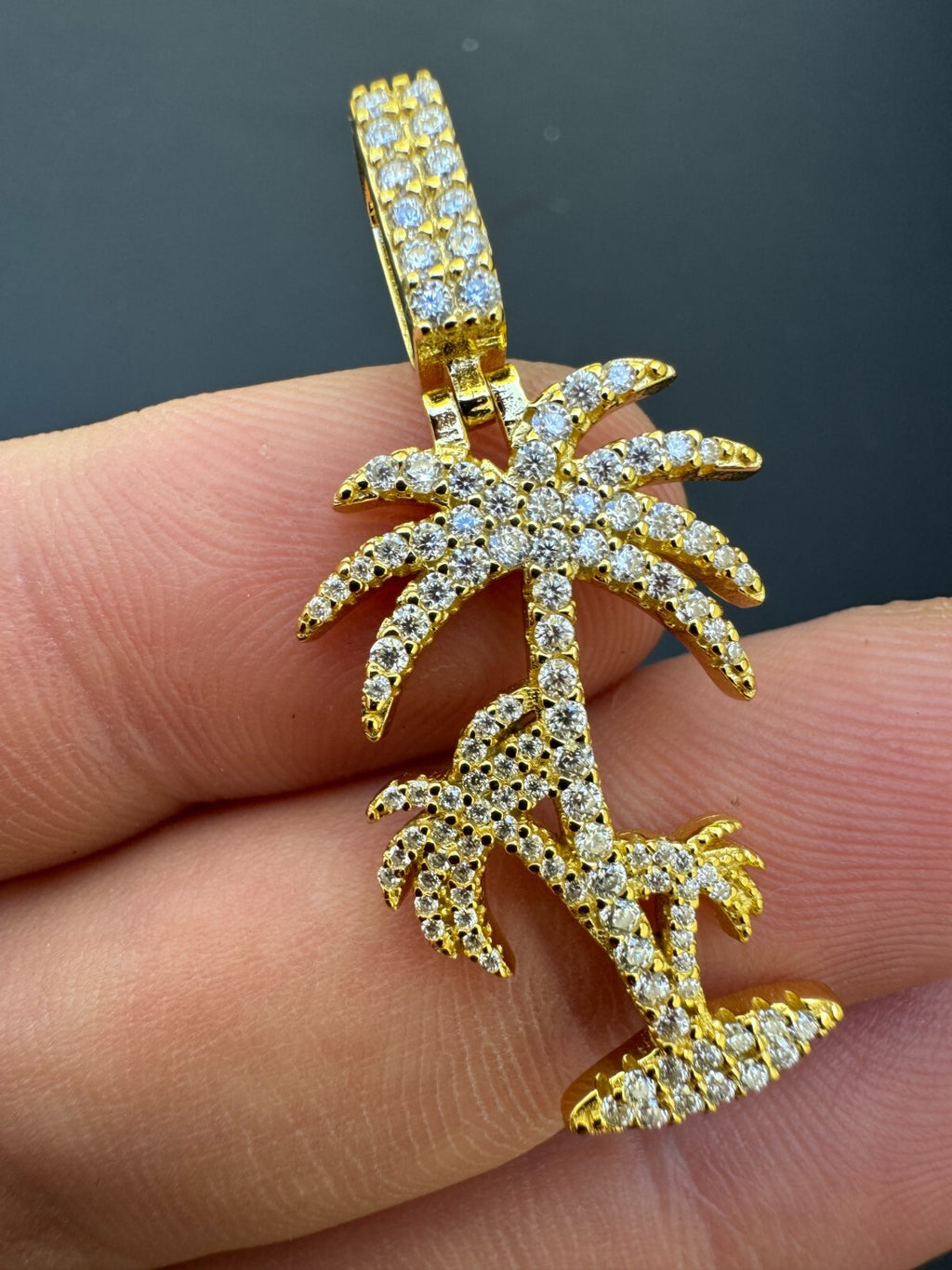 Charm Moissanite Pendant
