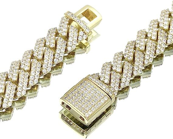 Solid Gold Stainless Steel Cuban Link Chain