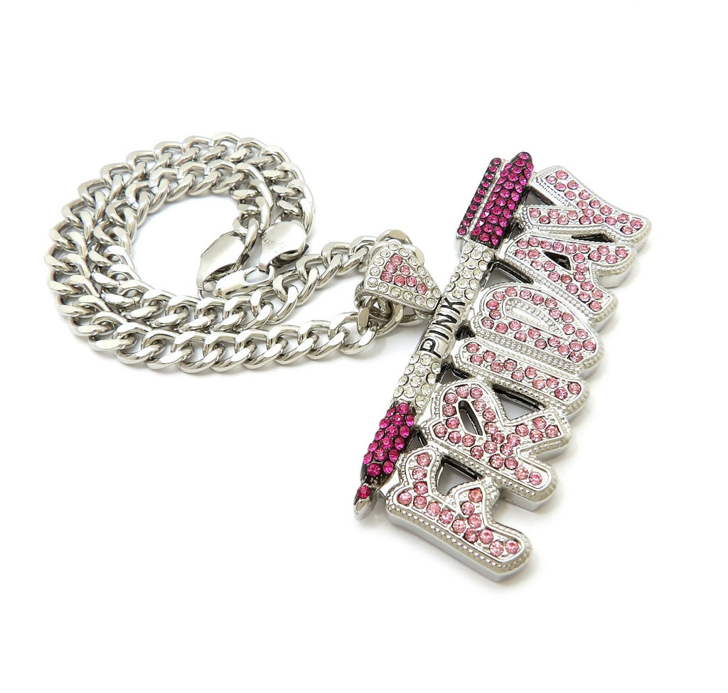 Big Starz Iced Choker & Pendant Set — Women's