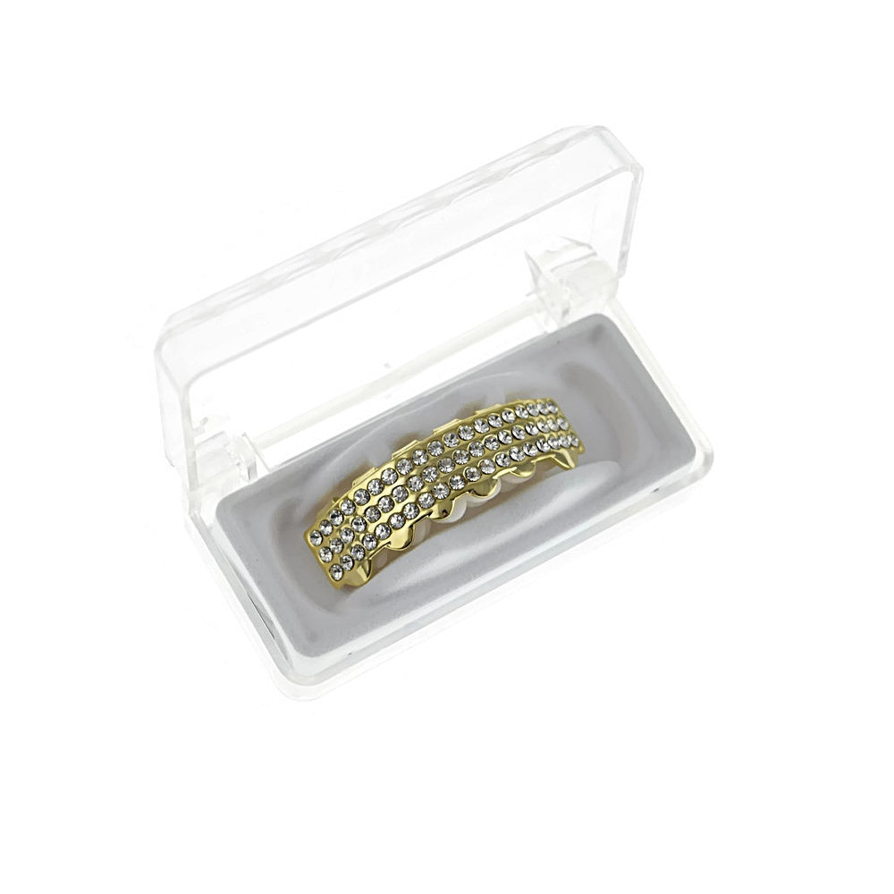 Snap Fit 14K Gold-Plated Bottom Grillz